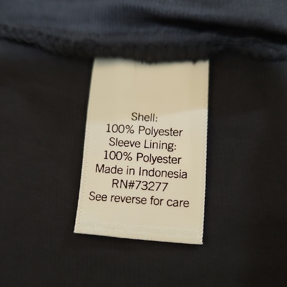 EUC Nine West Black Blouse with Puff Sleeves - Picture 7 of 10